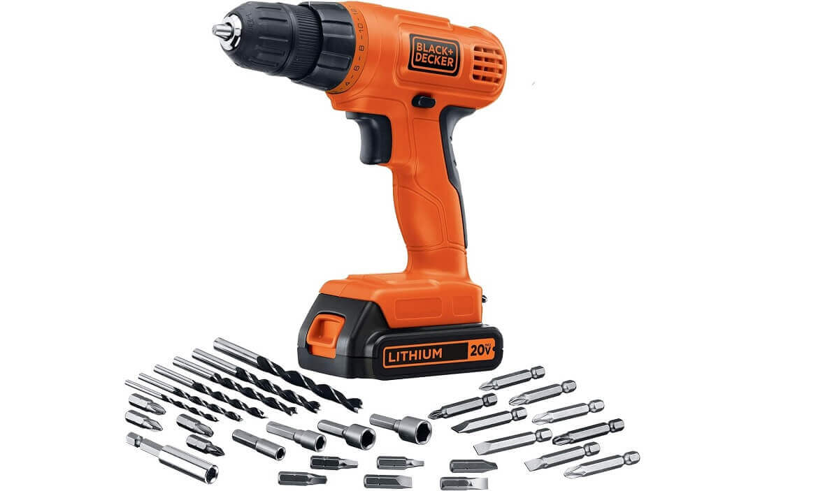 BLACK+DECKER LD120VA Cordless Drill