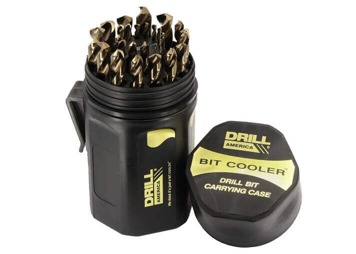 Drill America DA29J-CO-PC 29 Piece M42 Cobalt Drill Bit Set