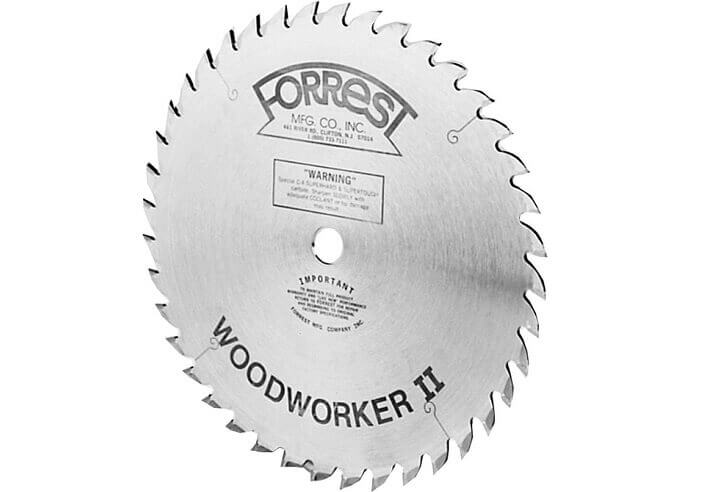 Forrest WW10407125 Woodworker II 10-Inch 40-Tooth ATB General Purpose Saw Blade