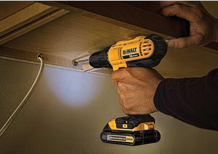 Handy Use of Dewalt DCD771C2