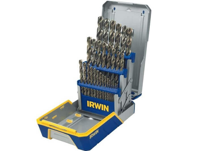 Irwin Tools Cobalt M-35 Metal Index Drill Bit Set