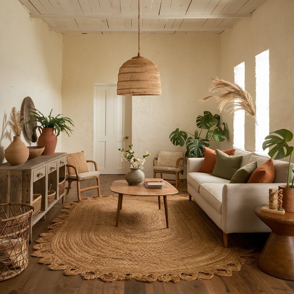 A-serene-living-room-where-earthy-textur Rjnrdtj2sfgbz83ovqegwg 1wrdxjlesrcyisi Kyr5sa