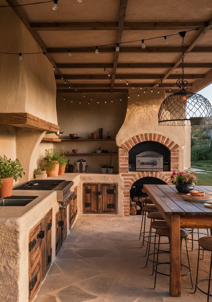 An-exquisite-outdoor-kitchen-showcasing- Mcqy3yzuqmaqh505 G Snw Vkhfo0g1swqywqqhlzrf6g